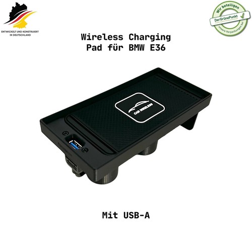 Bmw e36 wireless charging pad - e36,