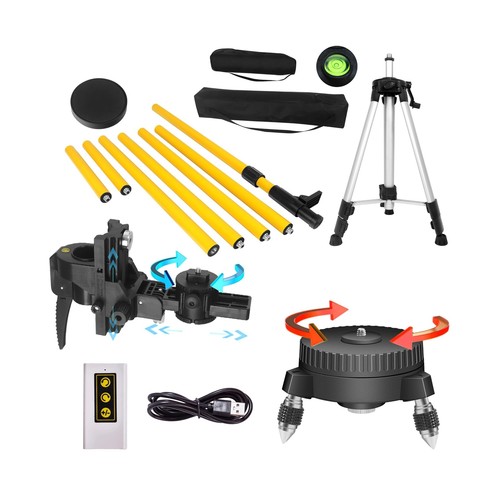 Asta livellatrice laser