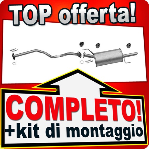 Scarico completo per nissan - scarico,