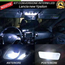 KIT LED INTERNI PER LANCIA YPSILON PLAFONIERA ANTERIORE +POSTERIORE CANBUS 6000K