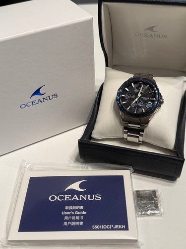Casio oceanus ocw - oceanus, ocw-g2000g-1ajf