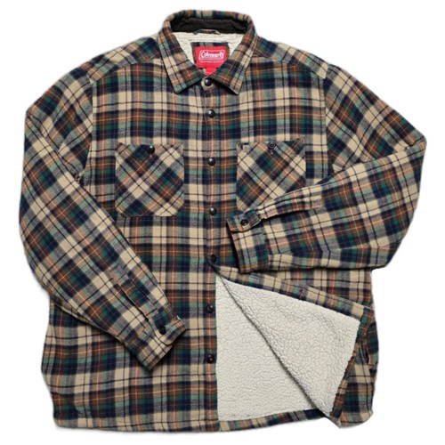 Giacca camicia coleman sherpa - giacca,