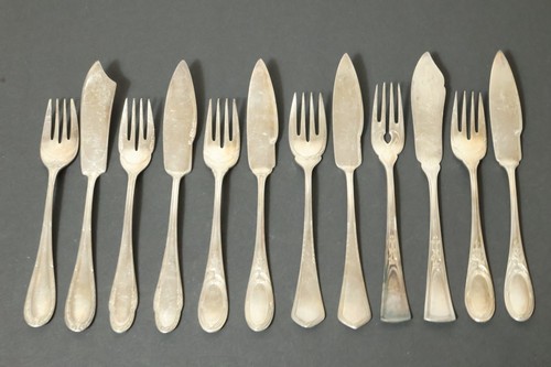Vecchio set posate stile - set, di