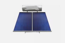 Kit solare termico  2x 2.5MQ 300 LT -consegnatomi con un pannello danneggiato. 