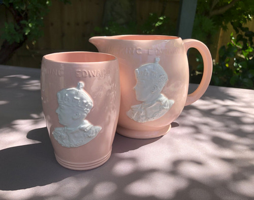 Vintage king edward jug - king,