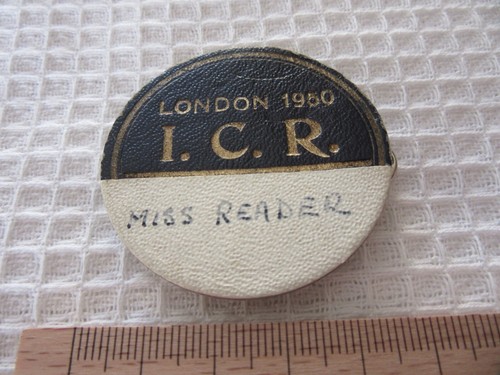 London 1950 icr miss - miss, reader