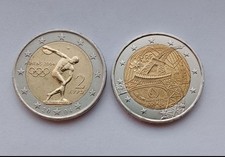 2 euro x2 Grecia Olimpiadi