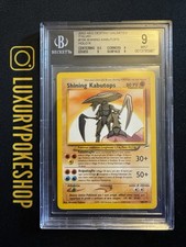 Carta Card Pokemon Shining Kabutops Neo Destiny Unlimited ITA BGS 9 MINT 108/105