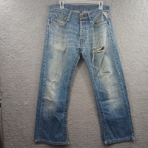 Replay jeans uomo 34x32 - replay, blu
