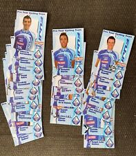 Serie 24 cartoline fuji servetto pro tour 2009 ciclismo