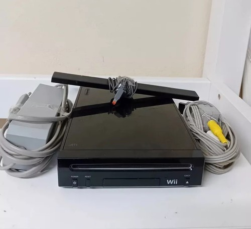 Console nintendo wii nera con - console,