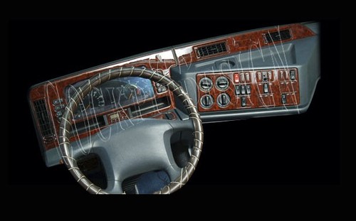 Wood look dash - trim, for