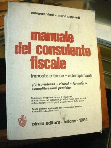 Vinci gagliardi manuale del - vinci,,