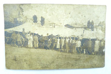 VECCHIA FOTO MILITARE WW1   CUCINA CUOCHI LAVORO MESTIERI  CARSO O BERGAMO?