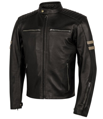 Giacca jacket moto pelle - jacket,