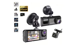 Dash Cam 1080P con visione notturna IR Registrazione in loop a 2/3 canali Videor