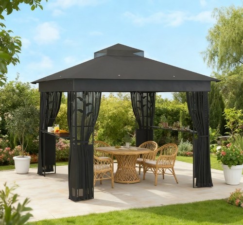 Spacious double roof patio - roof,