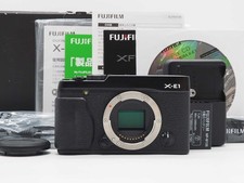Corpo fotocamera digitale Fujifilm Fuji X-E1 16,3 MP nero con scatola [Exc+++...
