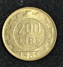 1985 R Italy 200 Lire