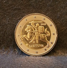 2015 Lituania 2 euro, armi