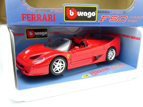 Burago ferrari f50 hard - burago,