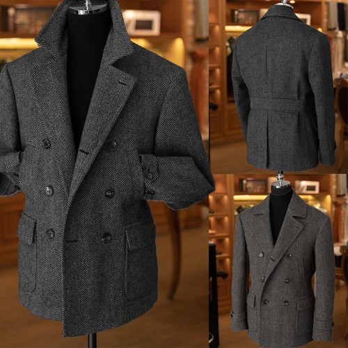 Giacca cappotto uomo grigio