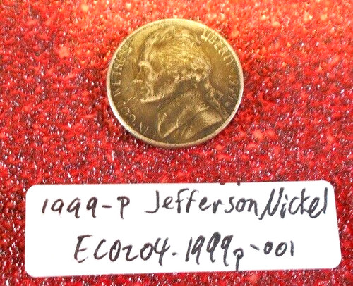 1999 jefferson nickel ddr - jefferson, e