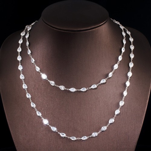 Collana tennis donna catena