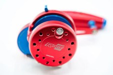 Mulinello Maxel Jigging Rage Pro 60 Leva Trascinamento Mulinello Convenzionale Rosso/Blu