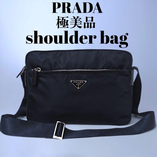 Borsa tracolla prada nera - a,