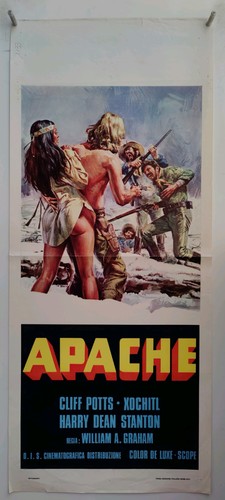 Locandina originale apache - locandina,