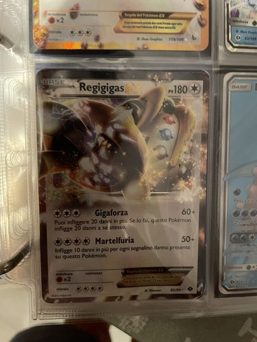 Regigigas carta pokemon - carta,