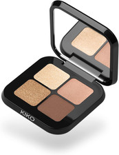Bright Quartet Eyeshadow Palette 01 | Palette Con 4 Ombretti Cotti per Uso Asciu