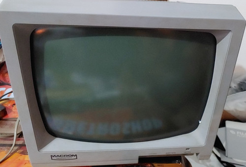 Macron 120mr monitor verde - macron,