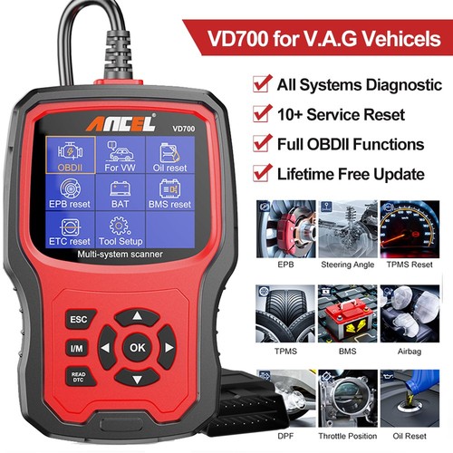 Ancel vd700 obdii scanner - obdii,