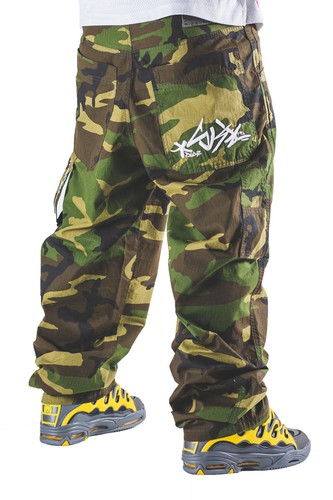 Pantaloni baggy uomo mimetico - uomo,