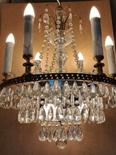Lampadario vintage gocce di - vintage, a