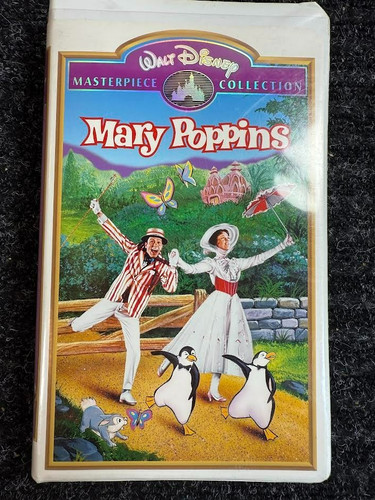 Mary poppins vhs walt disney - mary,