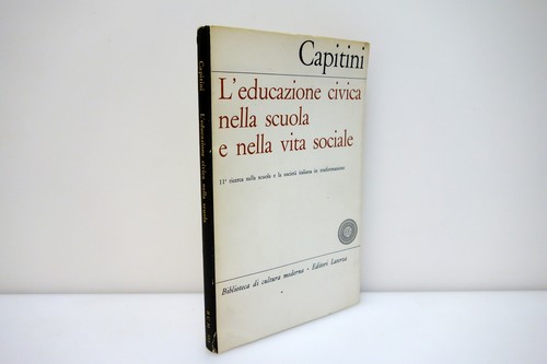 Aldo capitini educazione - capitini, l'educazione