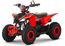 Mini Quad Bambino 49cc 50cc ATV Storm Beneo Furios Hiro 3/7 anni Miniquad Rosso