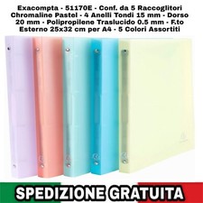 Conf. da 5 Raccoglitori