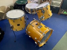 Vintage Gretsch Square Badge 1982 power jazz set con distintivo segnale stop 1975 sd