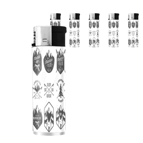 Set accendini sci d40 - set,