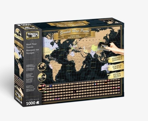 Puzzle mondo world map - puzzle,