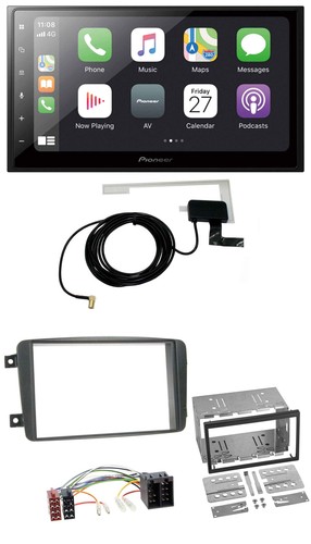 Pioneer usb mp3 2din - 2din, bluetooth