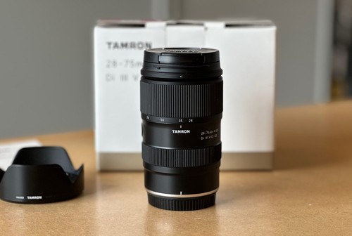 Tamron 75mm 8 - f/2.8, iii