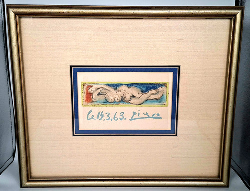 Litografia vintage pablo - vintage,