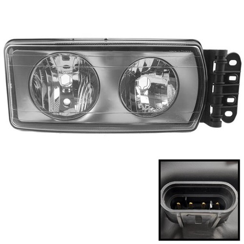 Faro anteriore destro iveco - faro,