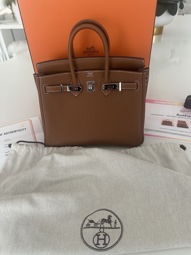 Hermes birkin25 gold - hermes,