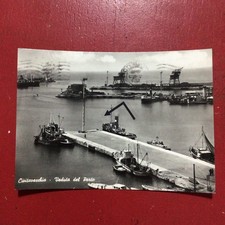 Civitavecchia,Il Porto,Veduta Dall’alto,Navi Mercantili,Animata,FRE348